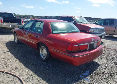 2000 Mercury Grand Marquis Ls from USA, damaged, VIN 2MEFM75W3YX690374
